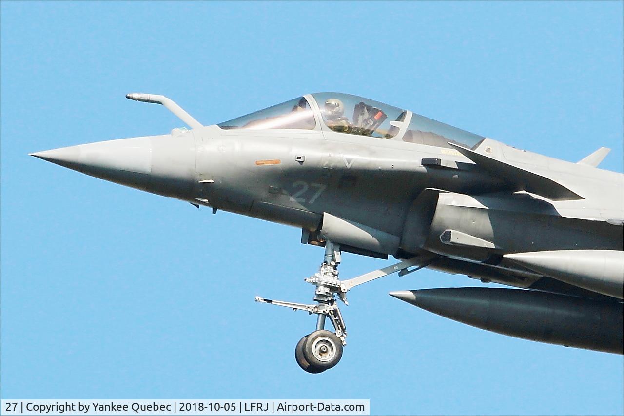 27, 2011 Dassault Rafale M C/N 27, Dassault Rafale M, Landivisiau Naval Air Base (LFRJ-LDV)