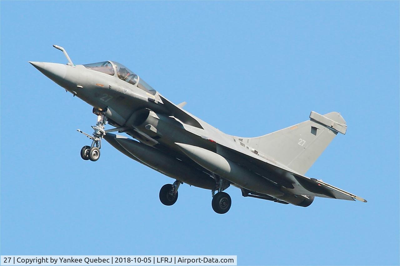 27, 2011 Dassault Rafale M C/N 27, Dassault Rafale M, Landivisiau Naval Air Base (LFRJ-LDV)