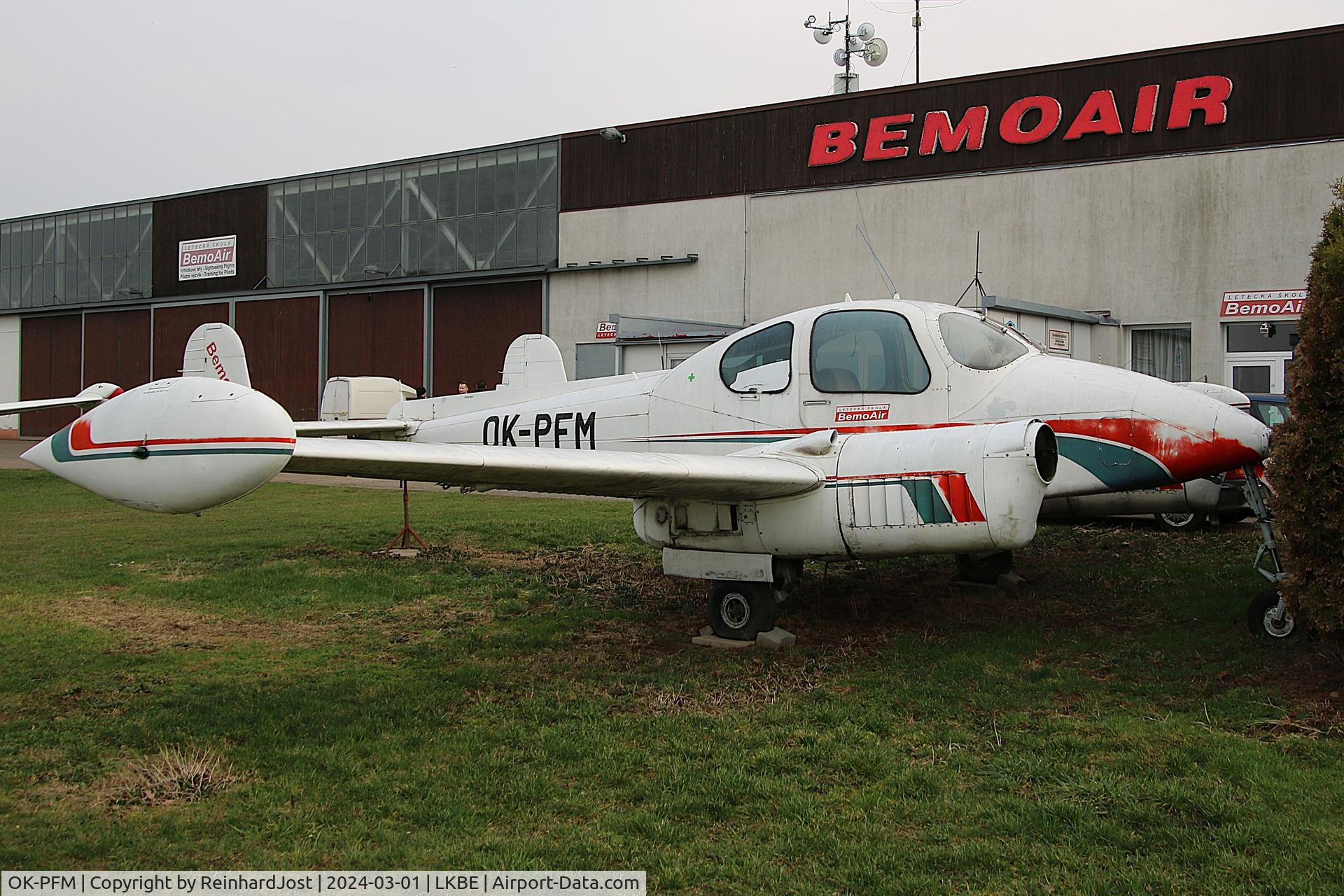 OK-PFM, Let L-200A Morava C/N 170710, Abandoned Bemoair Morava at Benesov, Czech Republic
