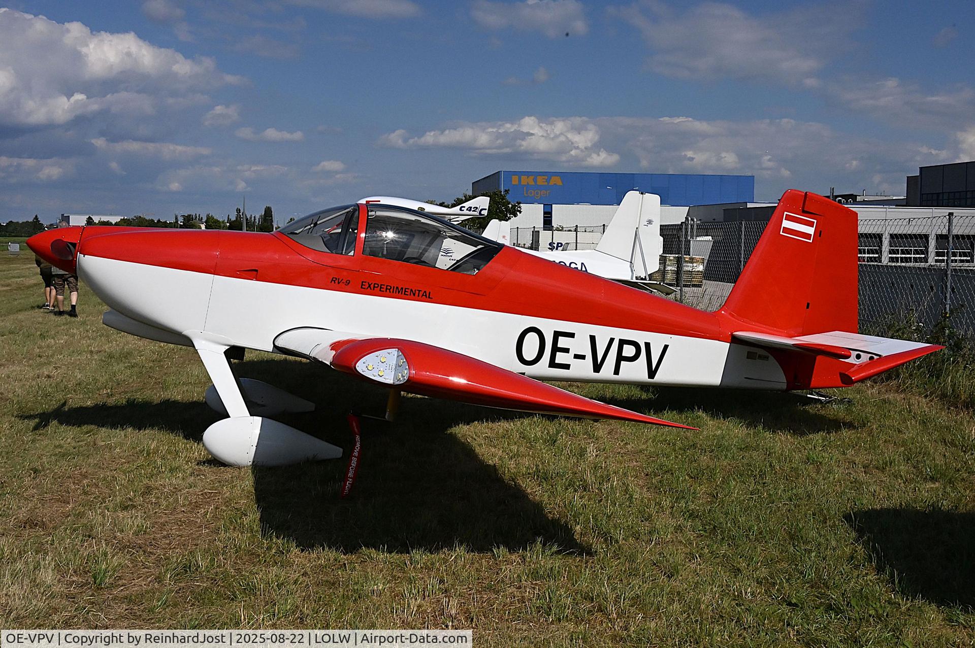 OE-VPV, Vans RV-9 C/N 92005, Still with its experimental registration OE-VPV at the Rotax Days at Wels, Austria