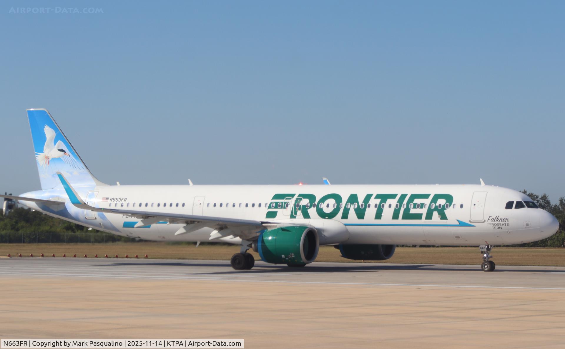 N663FR, 2025 Airbus A321-271NX C/N 12394, Airbus A321-271N