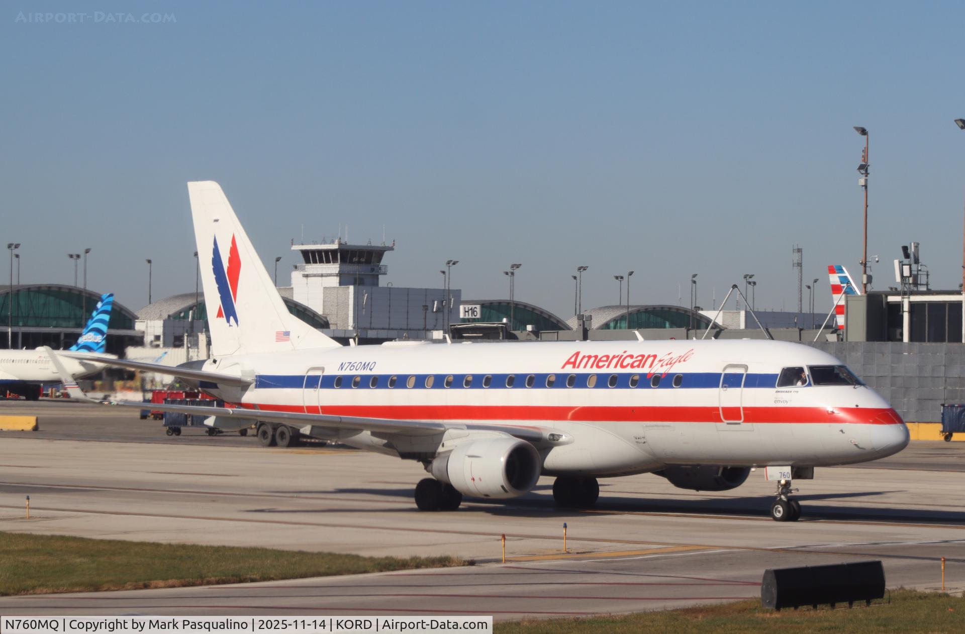 N760MQ, 2009 Embraer 170STD (ERJ-170-100STD) C/N 17000294, ERJ-170-100STD