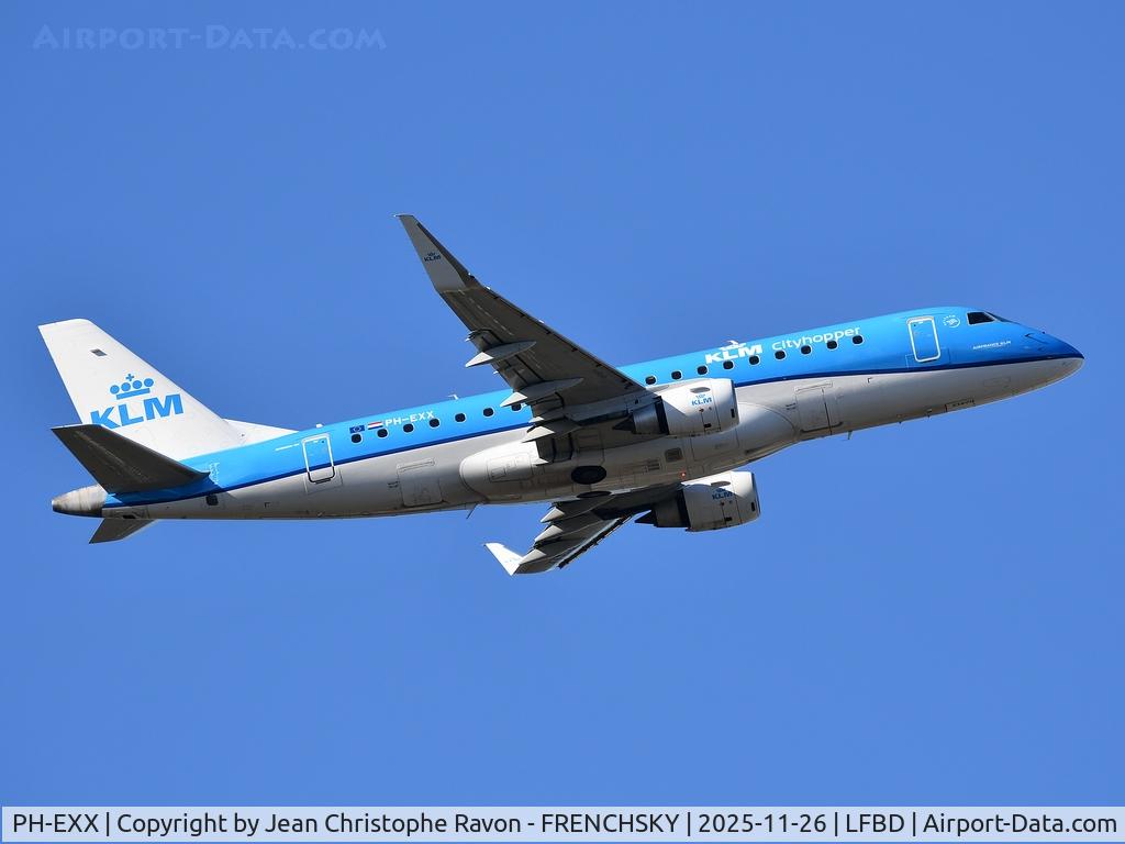 PH-EXX, 2018 Embraer 175STD (ERJ-170-200) C/N 17000711, Bordeaux (BOD)	Amsterdam (AMS)	KL1444