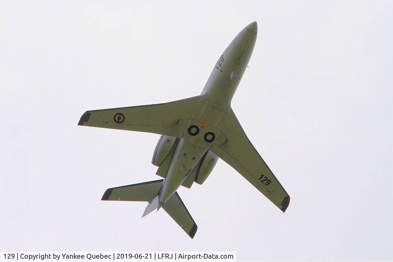 129, 1978 Dassault Falcon 10MER C/N 129, Dassault Falcon 10 MER, Landivisiau Naval Air Base (LFRJ-LDV)