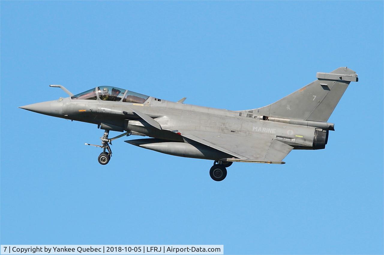 7, Dassault Rafale M C/N 7, Dassault Rafale M, Landivisiau Naval Air Base (LFRJ-LDV)