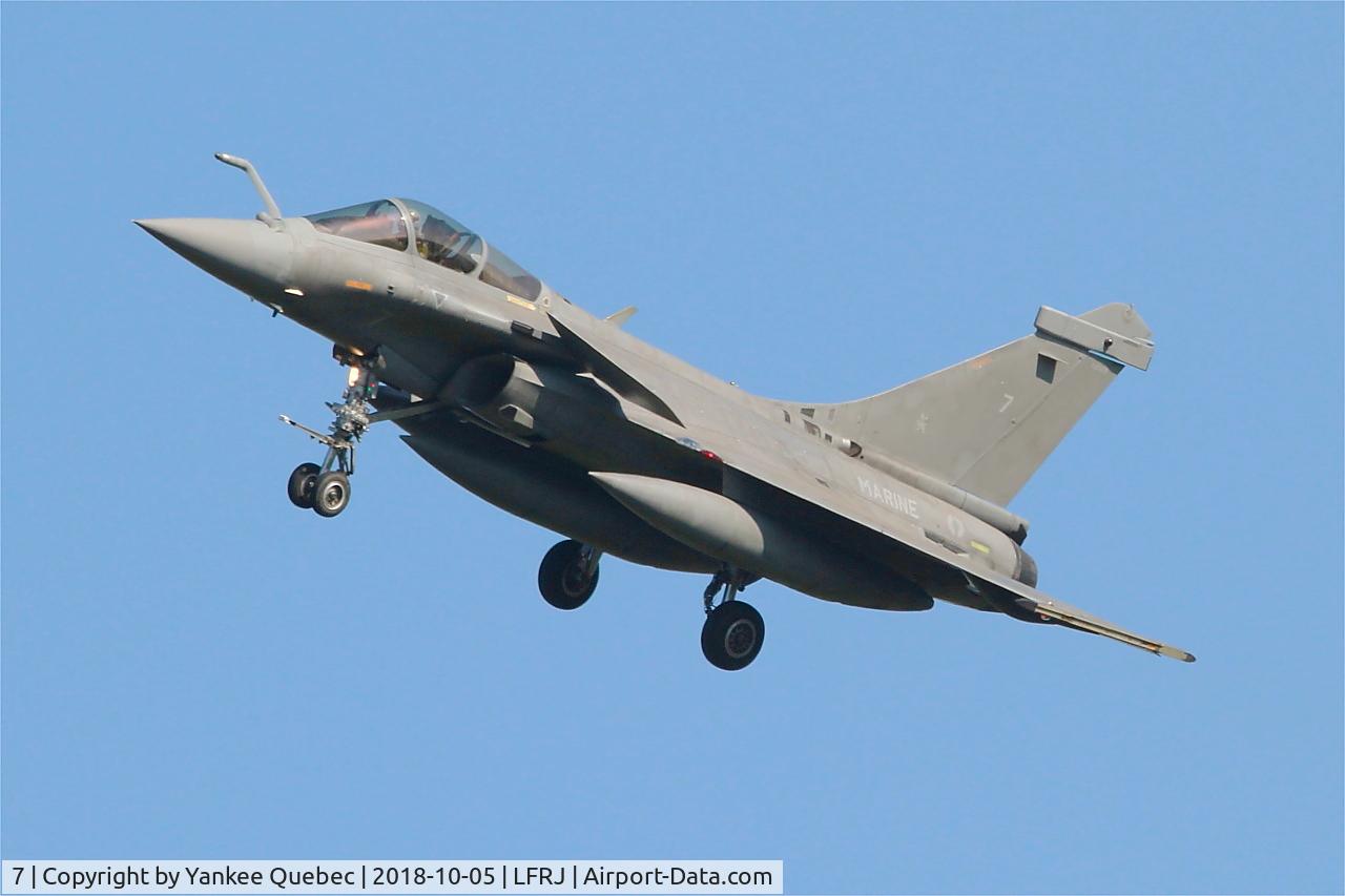7, Dassault Rafale M C/N 7, Dassault Rafale M, Landivisiau Naval Air Base (LFRJ-LDV)