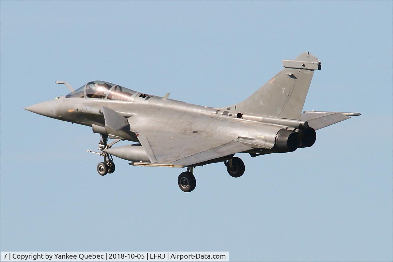 7, Dassault Rafale M C/N 7, Dassault Rafale M, Landivisiau Naval Air Base (LFRJ-LDV)