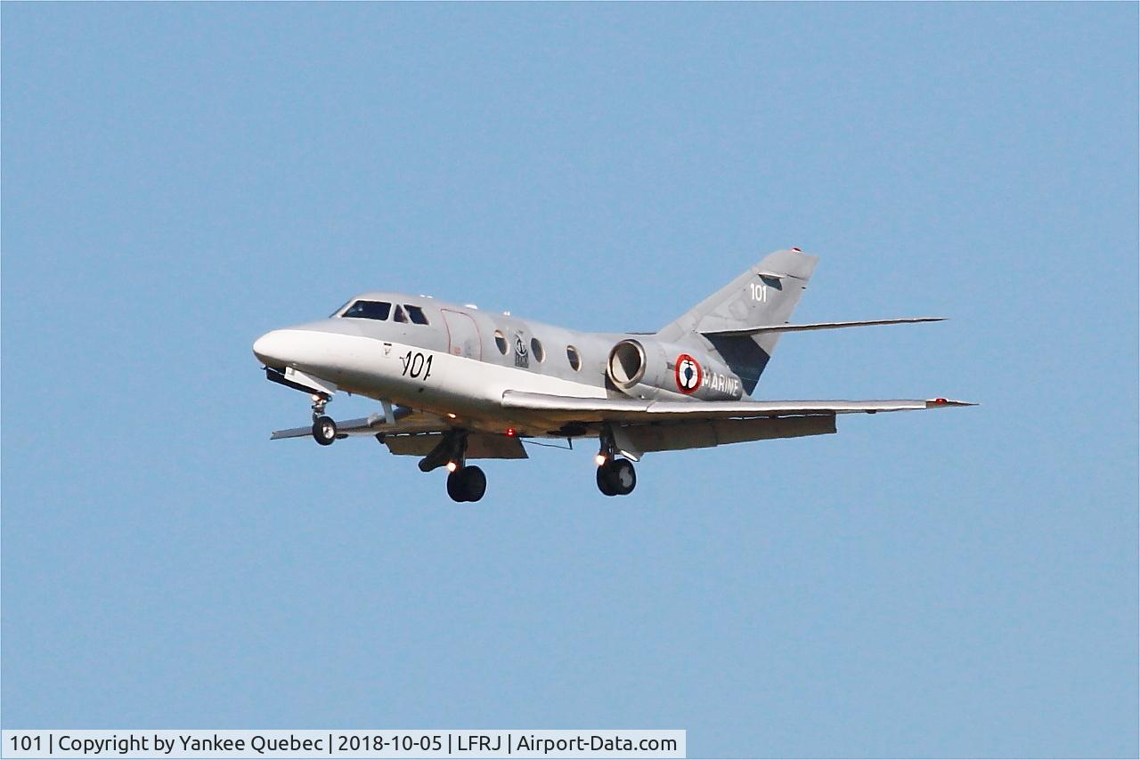 101, 1977 Dassault Falcon 10MER C/N 101, Dassault Falcon 10 MER, Landivisiau Naval Air Base (LFRJ-LDV)