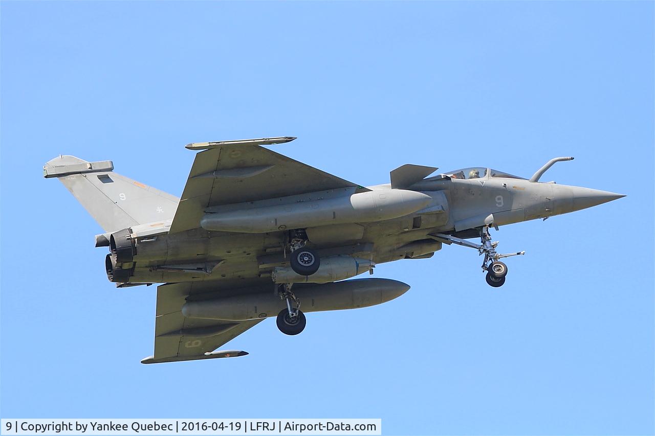9, Dassault Rafale M C/N 9, Dassault Rafale M, Landivisiau Naval Air Base (LFRJ-LDV)