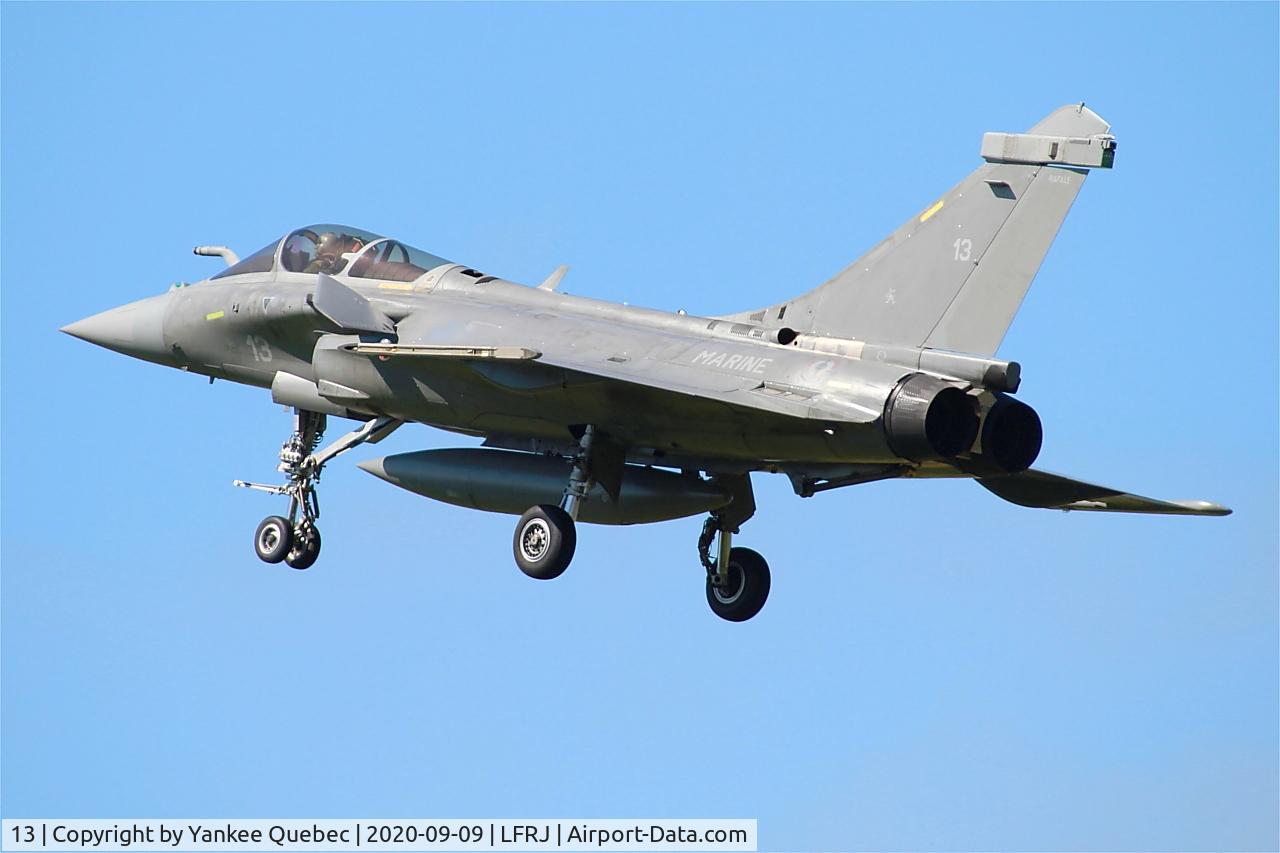 13, Dassault Rafale M C/N 13, Dassault Rafale M, Landivisiau Naval Air Base (LFRJ-LDV)
