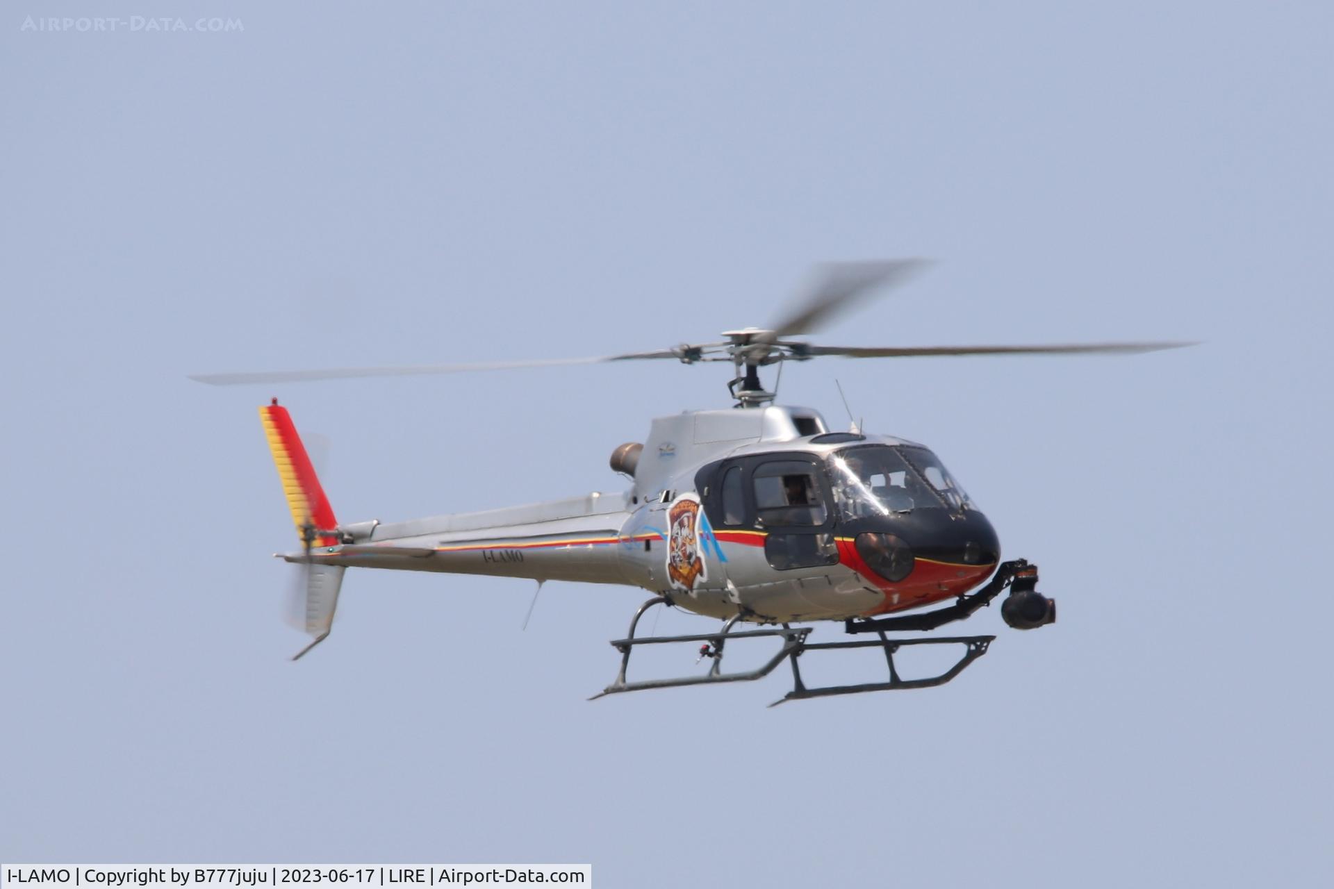 I-LAMO, Aerospatiale AS350B1 Ecureuil C/N 2171, at LIRE