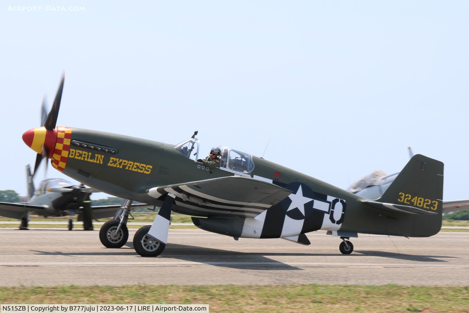 N515ZB, 1944 North American P-51B Mustang C/N 104-25866, at LIRE