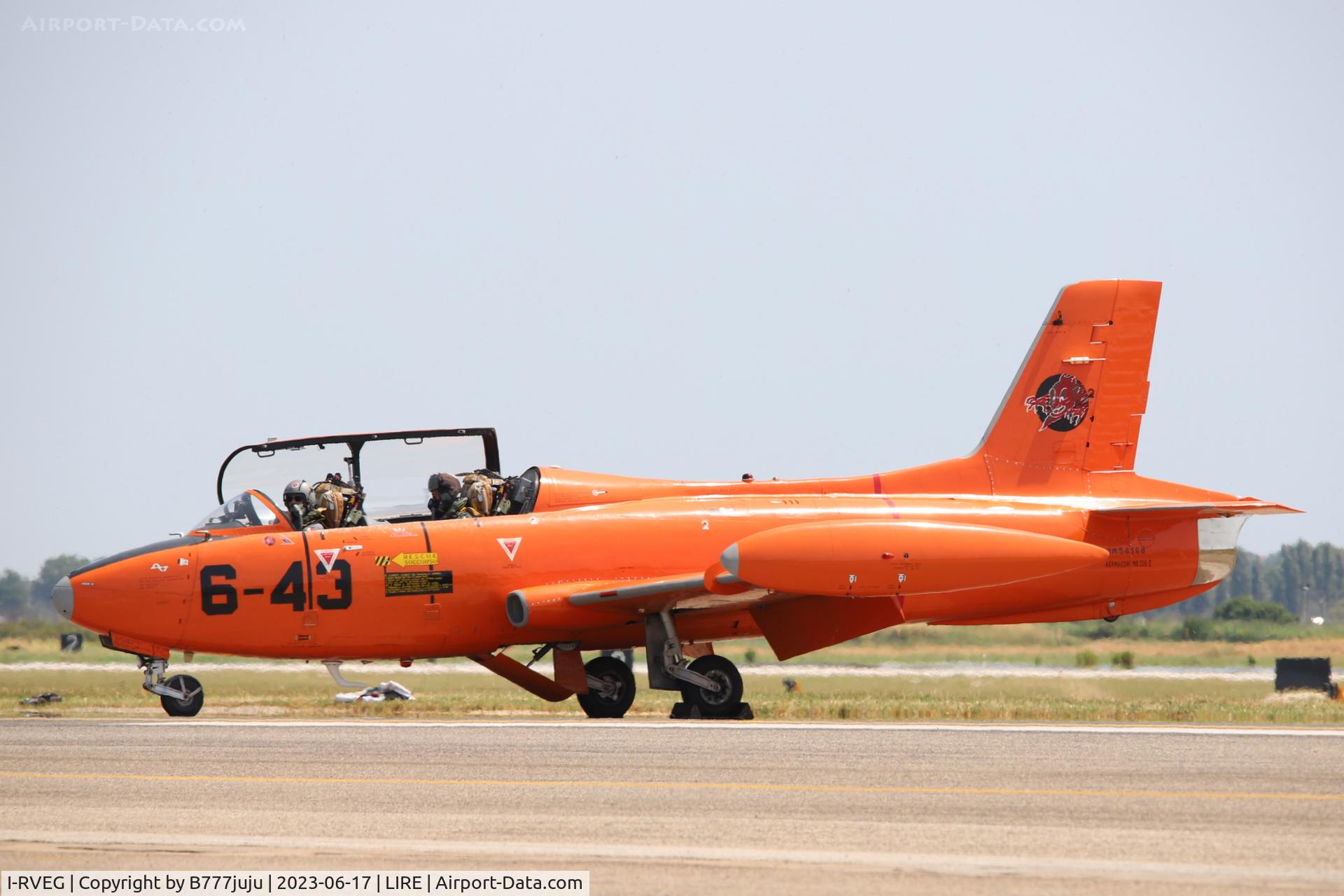 I-RVEG, Aermacchi MB-326E C/N 6172/18, at LIRE