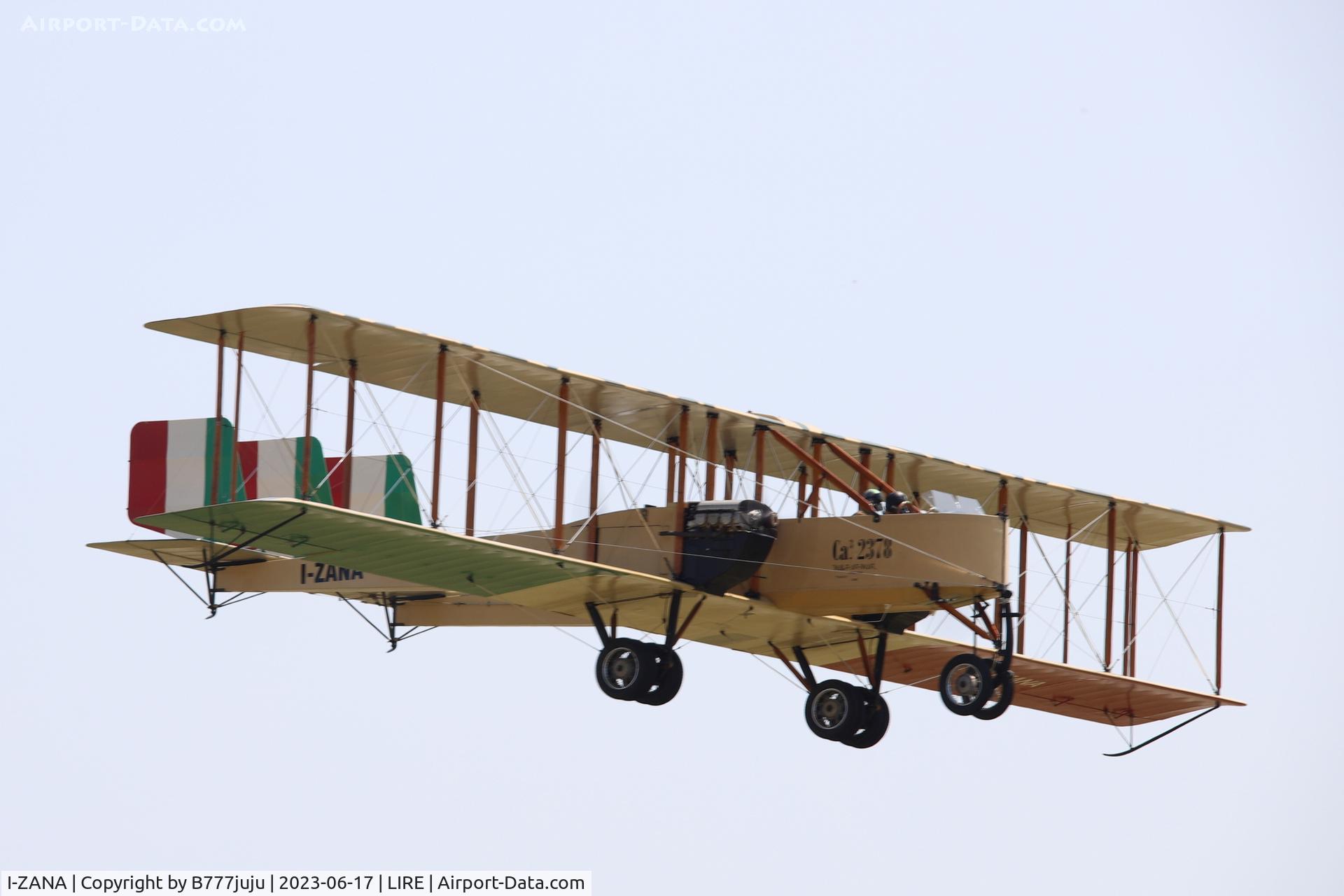 I-ZANA, Caproni Ca.3 replica C/N Not found I-ZANA, at LIRE