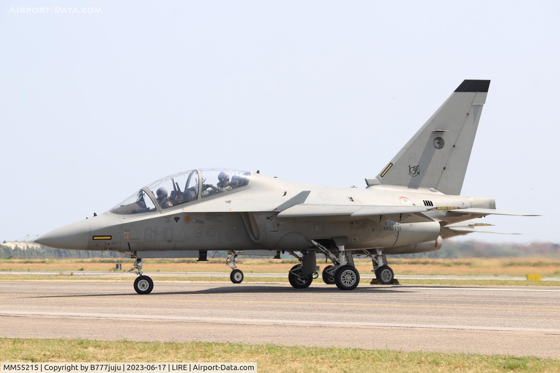 MM55215, 2016 Alenia Aermacchi T-346A Master C/N 7086, at LIRE