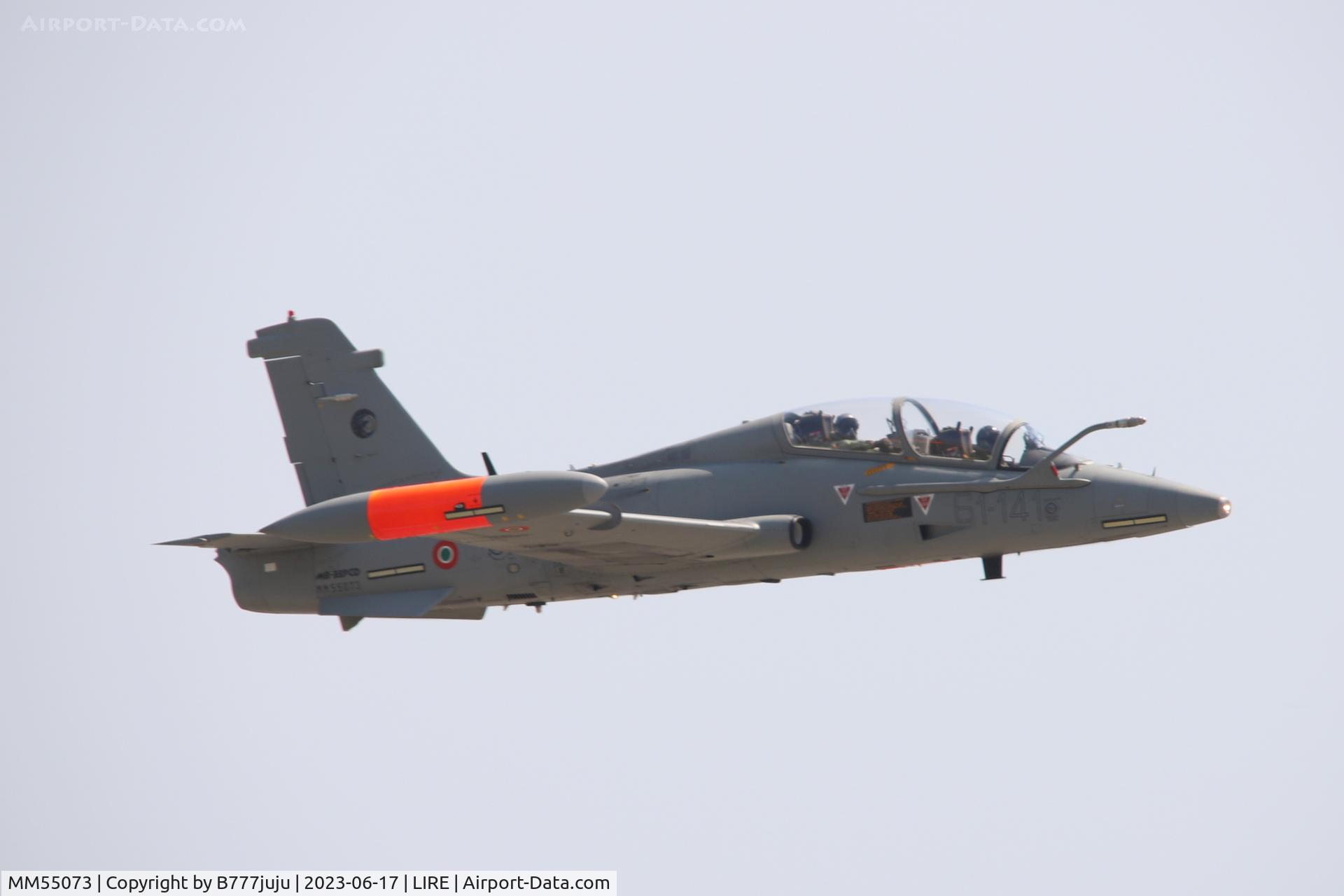 MM55073, Aermacchi MB-339CD C/N 6877/205/CD012, at LIRE