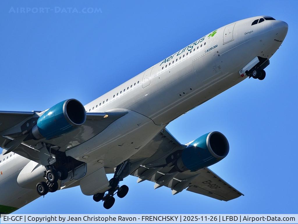 EI-GCF, 2017 Airbus A330-302 C/N 1817, Bordeaux (BOD)	Dublin (DUB)	(EIN2505)