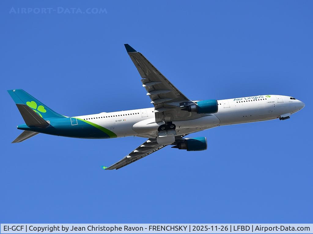 EI-GCF, 2017 Airbus A330-302 C/N 1817, Bordeaux (BOD)	Dublin (DUB)	(EIN2505)
