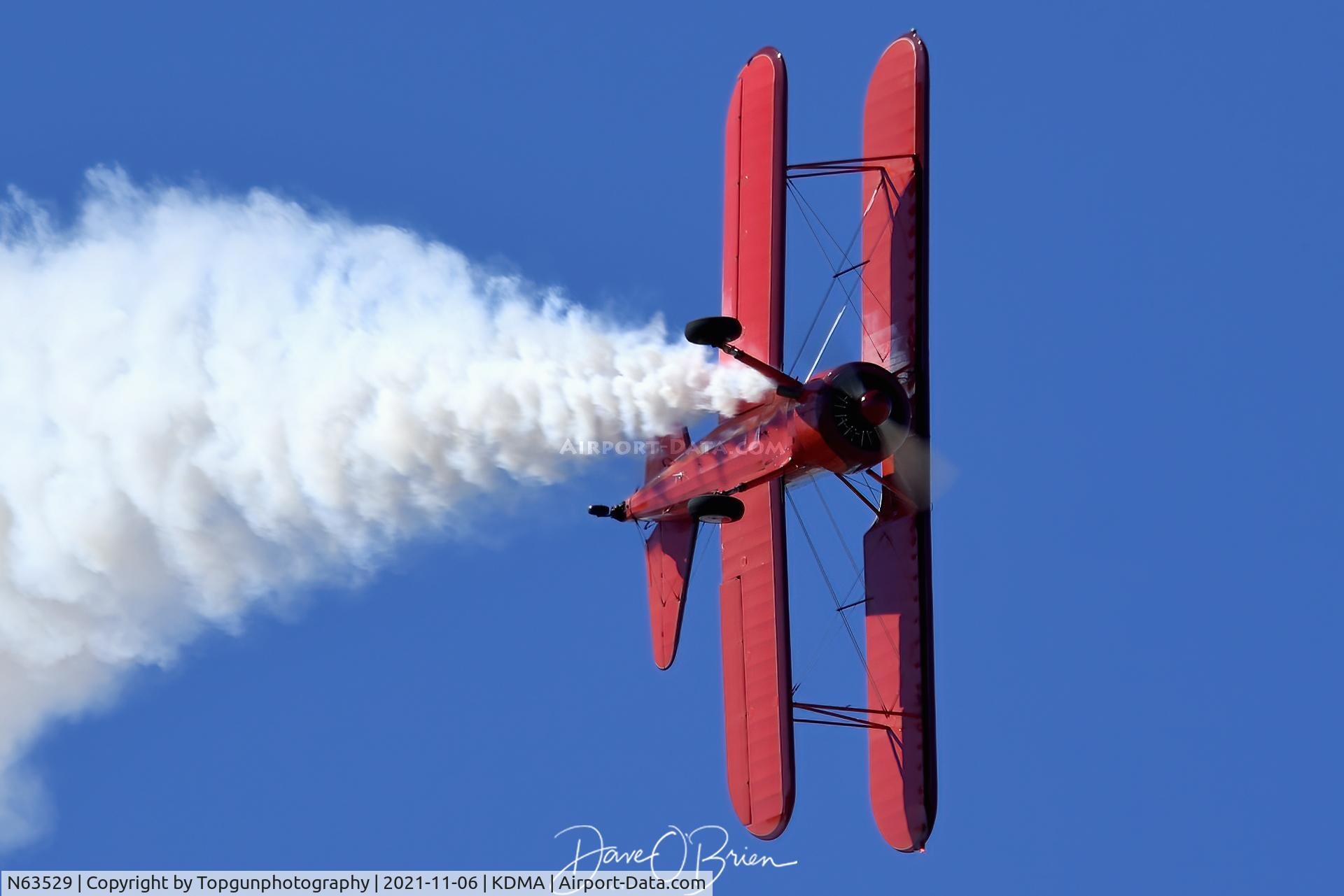 N63529, 1940 Boeing A75N1(PT17) C/N 75-338, Davis-Monthan 2021