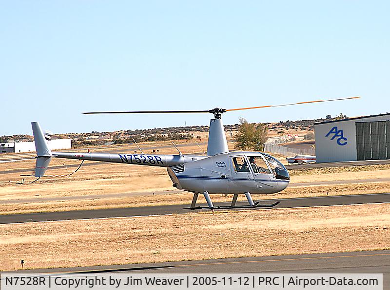 N7528R, 2004 Robinson R44 II C/N 10273, Photographed at Prescott, AZ