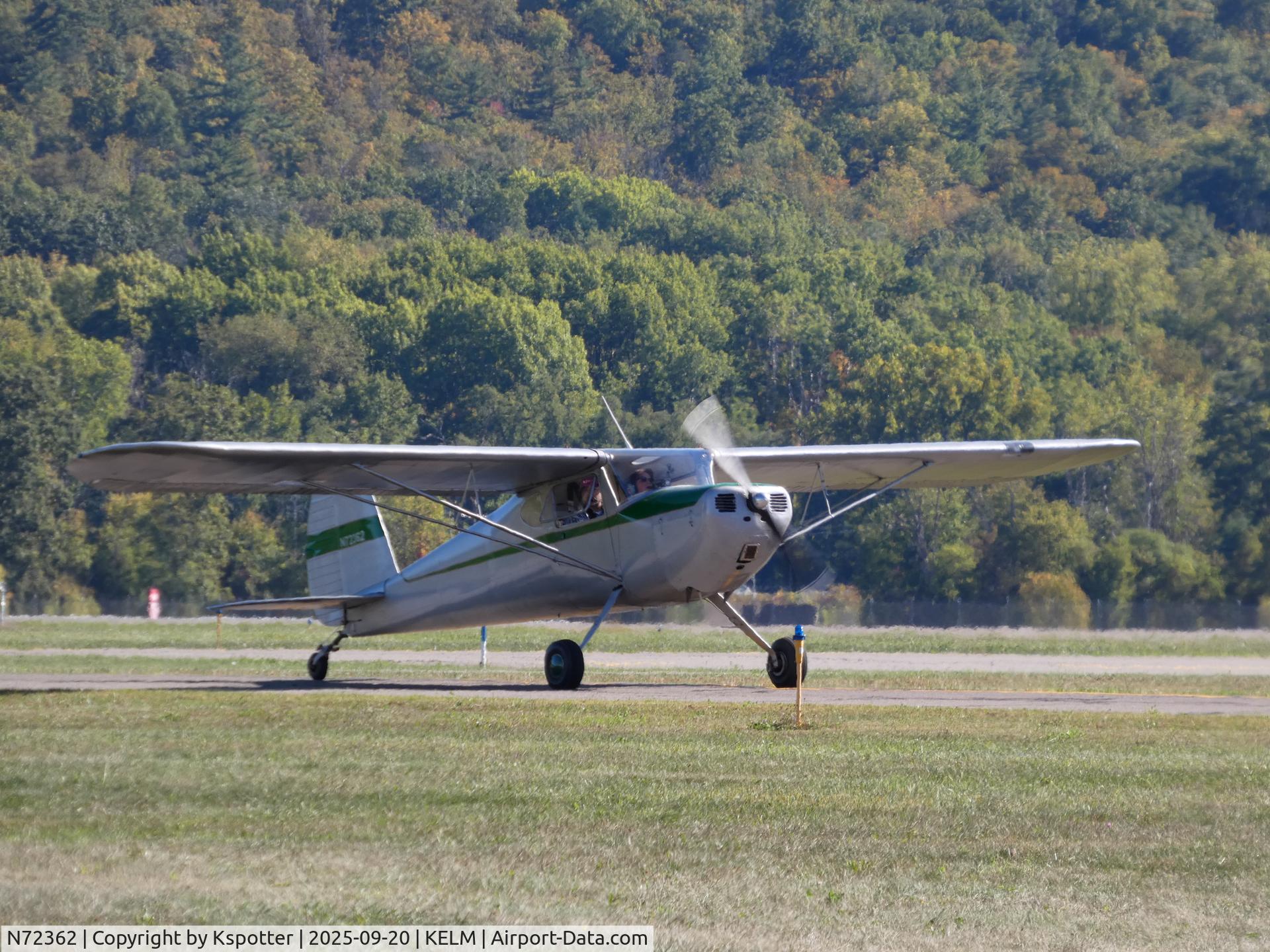N72362, 1946 Cessna 140 C/N 9548, One unique aircraft I didn't expect to see