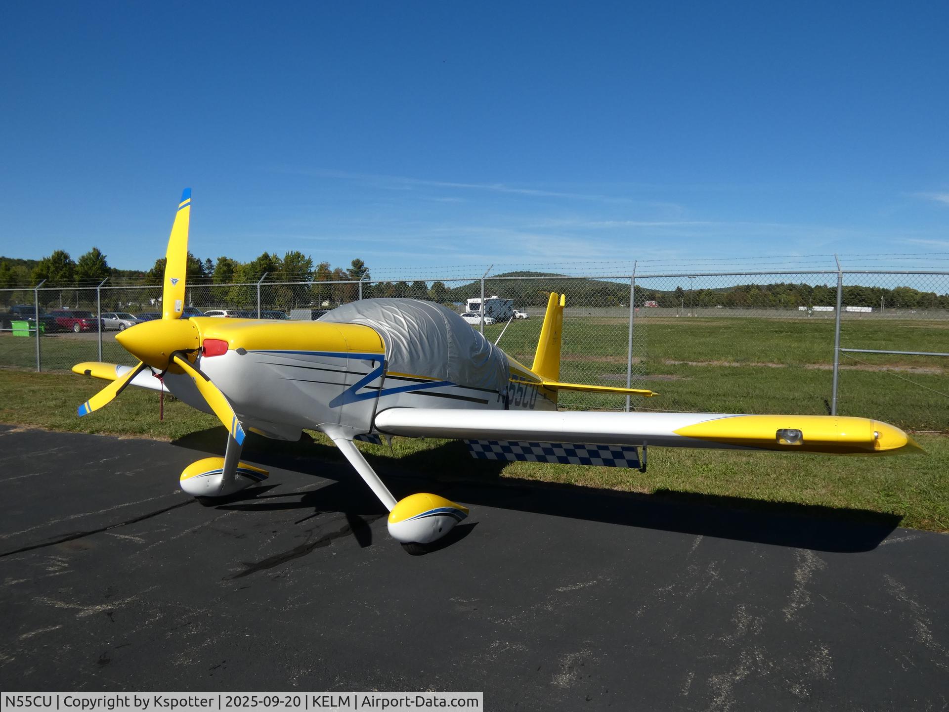 N55CU, 2007 Vans RV-7 C/N 72289, Love the livery on this one