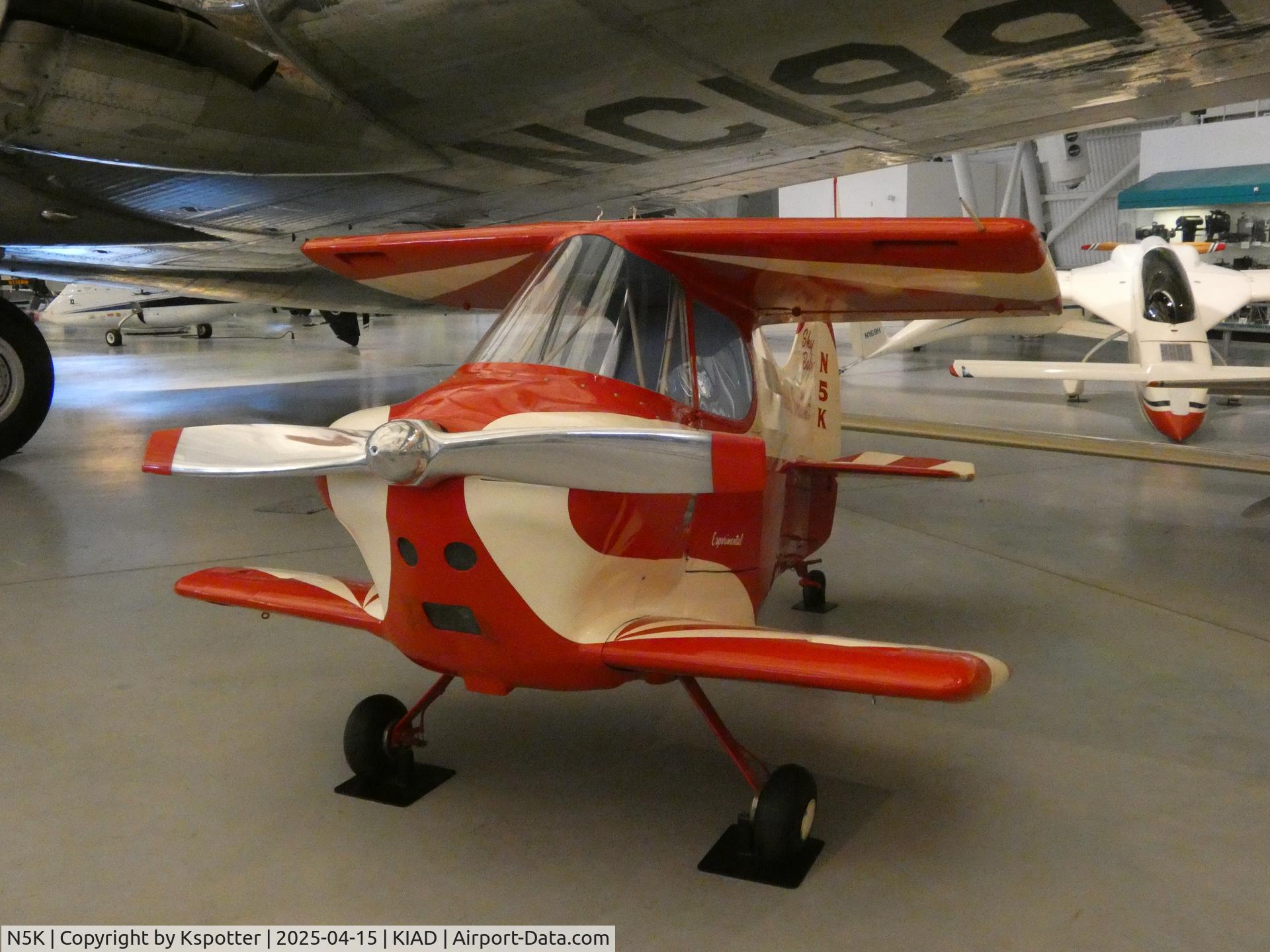 N5K, 1952 Stits SA-2 Sky Baby C/N 1, Trip to Udvar Hazy Center