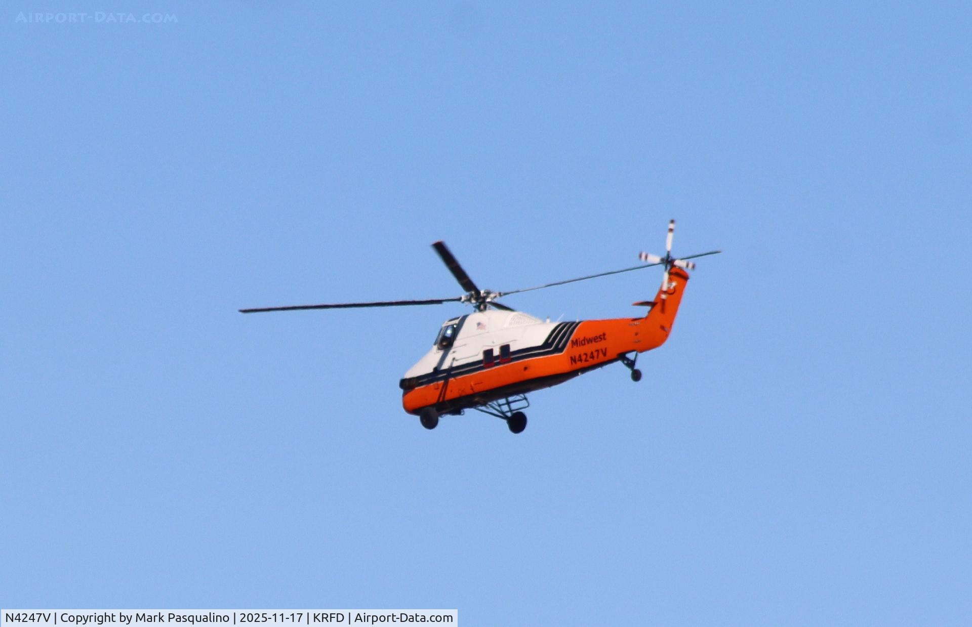 N4247V, Sikorsky S-58JT C/N 58-1547, Sikorsky S-58JT