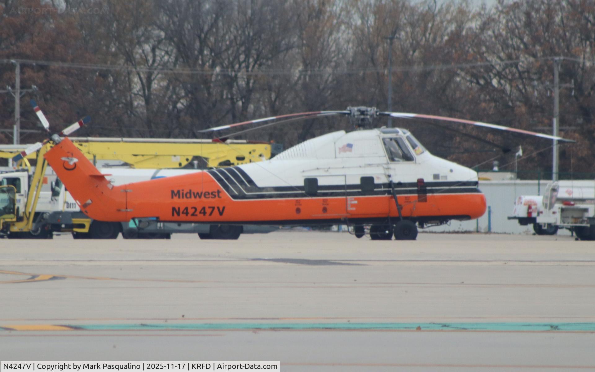 N4247V, Sikorsky S-58JT C/N 58-1547, Sikorsky S-58JT