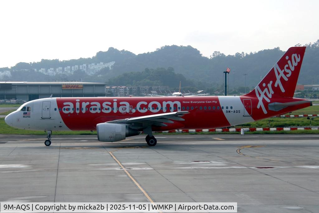 9M-AQS, 2012 Airbus A320-216 C/N 5431, Taxiing