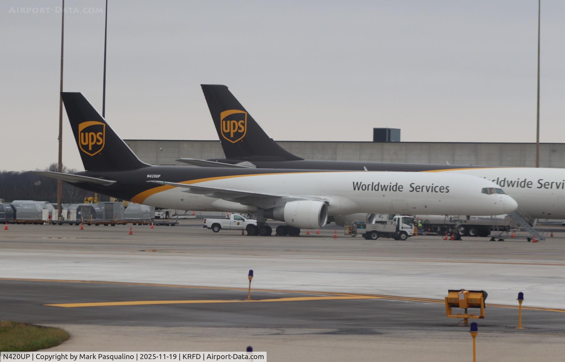 N420UP, 1990 Boeing 757-24APF C/N 23907, Boeing 757-24APF