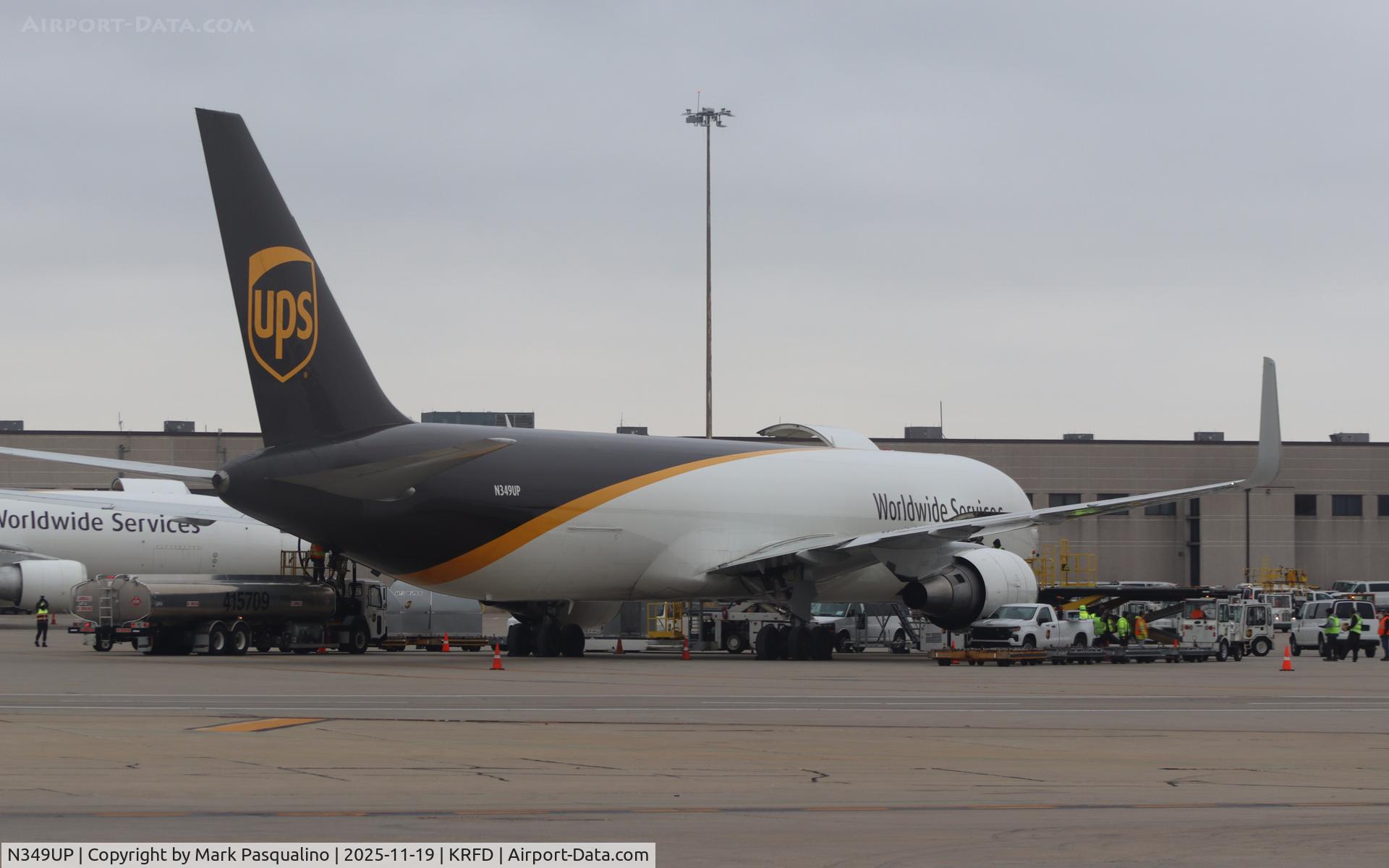 N349UP, 2012 Boeing 767-34AF/ER C/N 37947, Boeing 767-34AF/ER