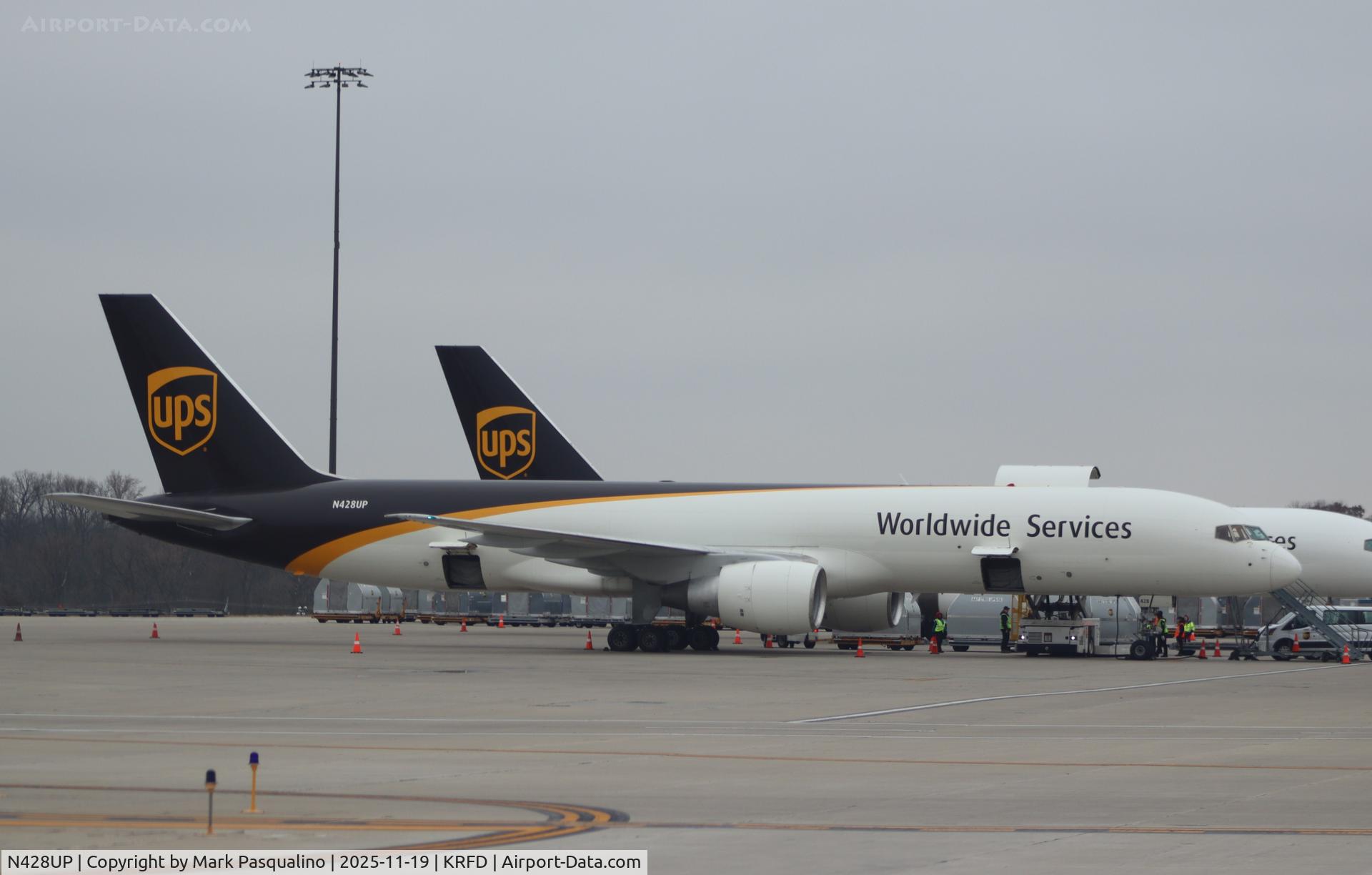 N428UP, 1992 Boeing 757-24APF C/N 25459, Boeing 757-24APF