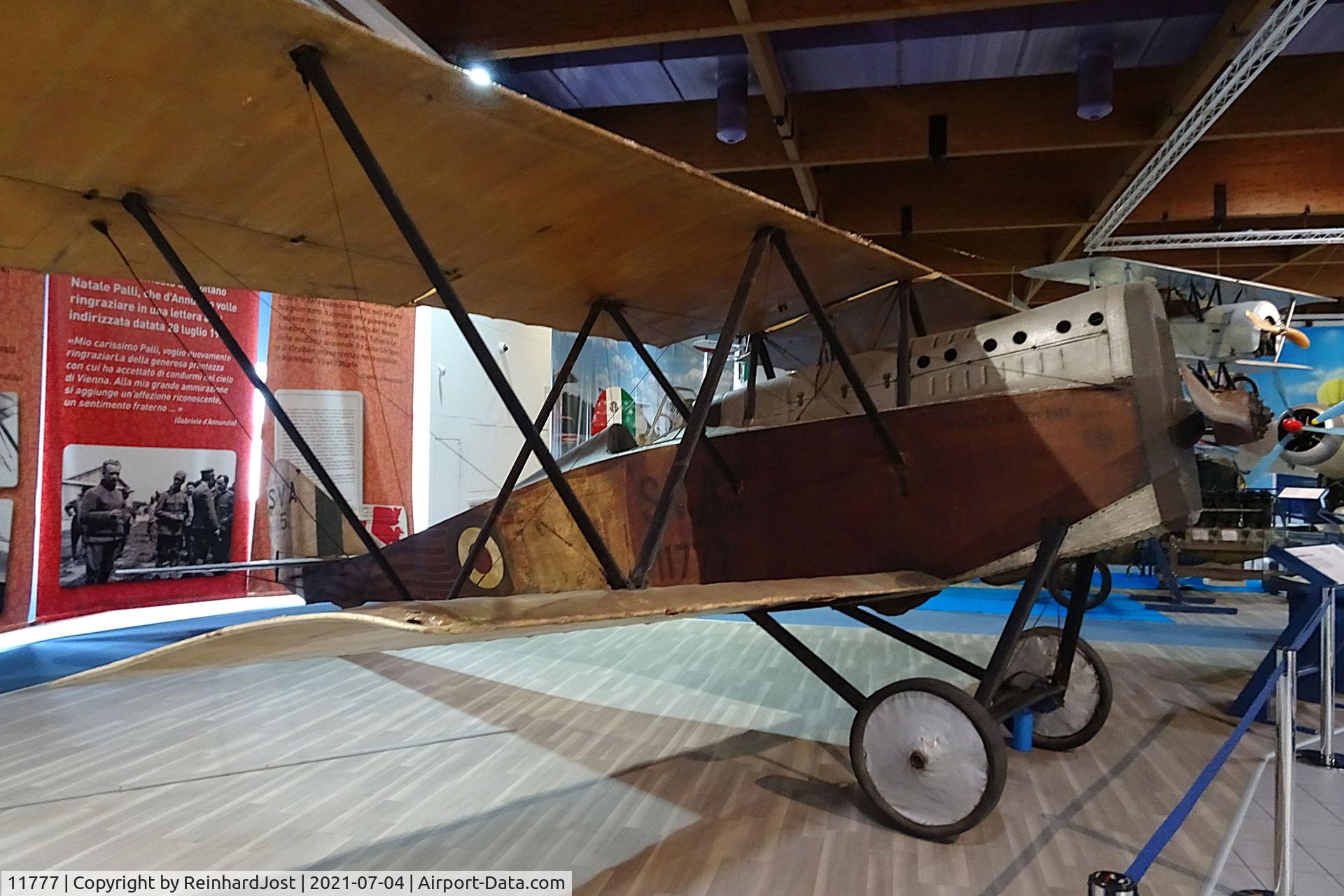 11777, 1918 Ansaldo SVA-5 Primo C/N unknown, WW I - veteran at the Museo dell'Aeronautica Gianni Caproni, Trento, Italy