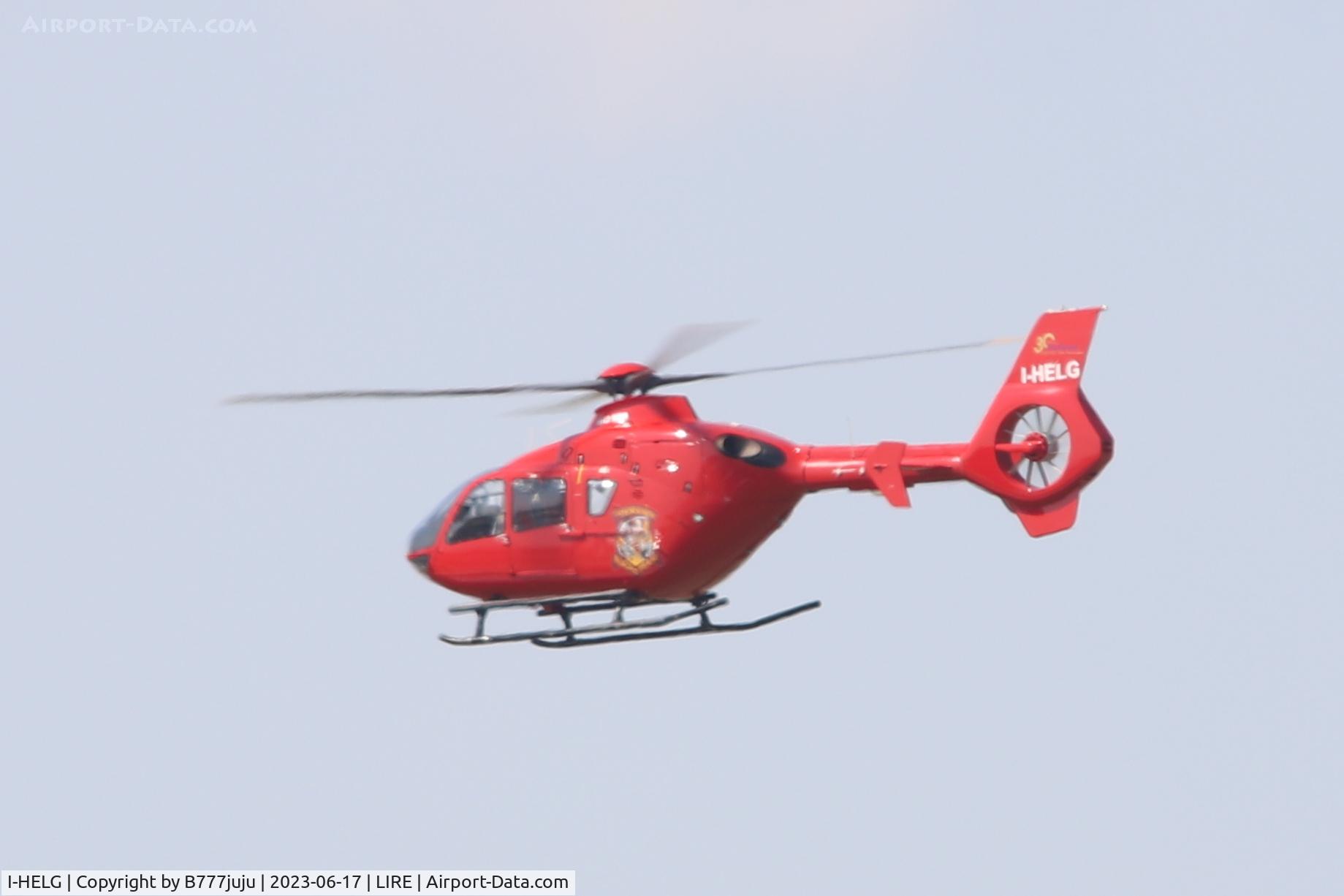 I-HELG, Eurocopter EC 135T-2+ C/N 0785, at LIRE