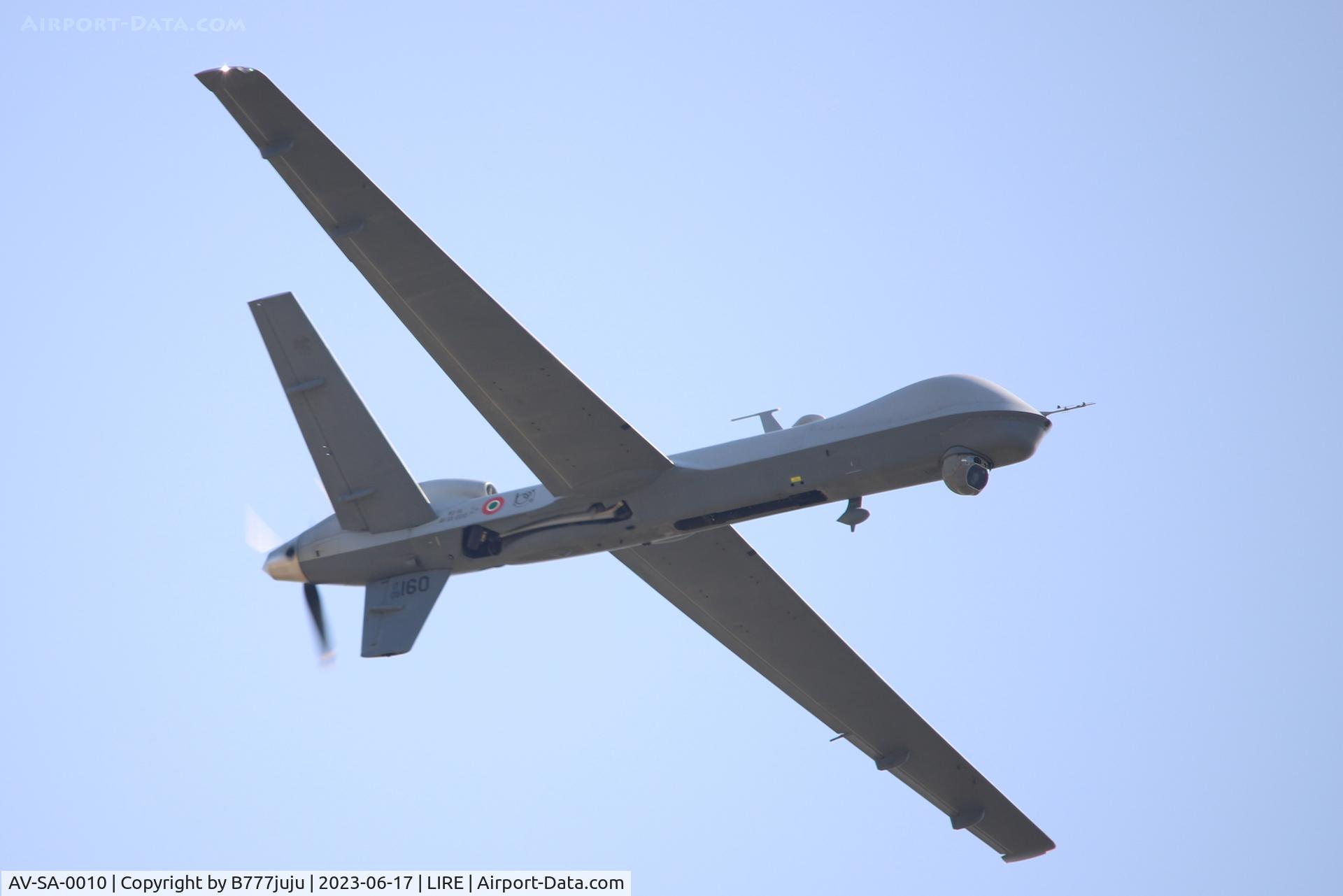 AV-SA-0010, GAAS MQ-9 Reaper C/N 0000, at LIRE