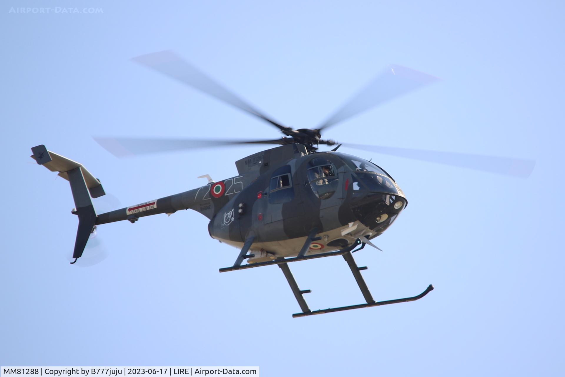 MM81288, Agusta NH-500E C/N 226, at LIRE