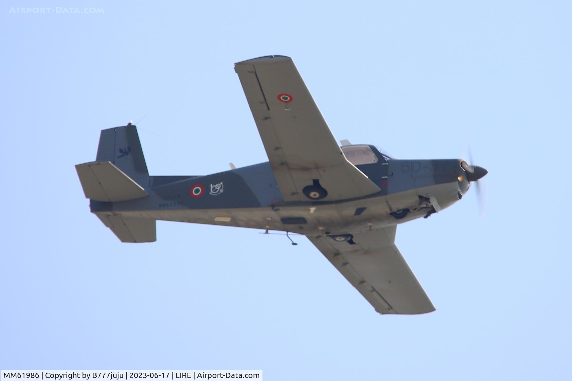 MM61986, SIAI-Marchetti S.208M C/N 3-80, at LIRE