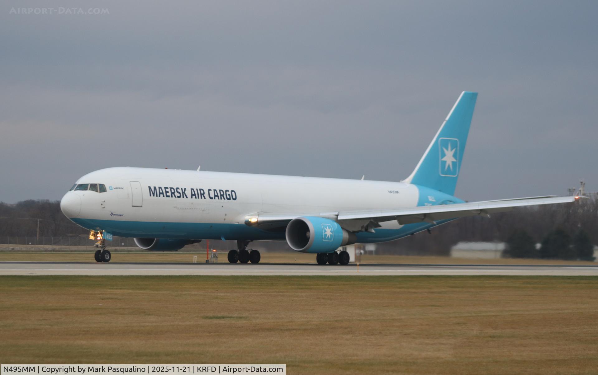 N495MM, 2022 Boeing 767-300F C/N 67026, Boeing 767-300F