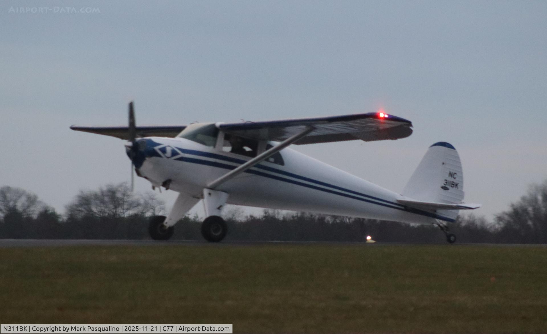 N311BK, 1946 Luscombe 8A C/N 3261, Luscombe 8A