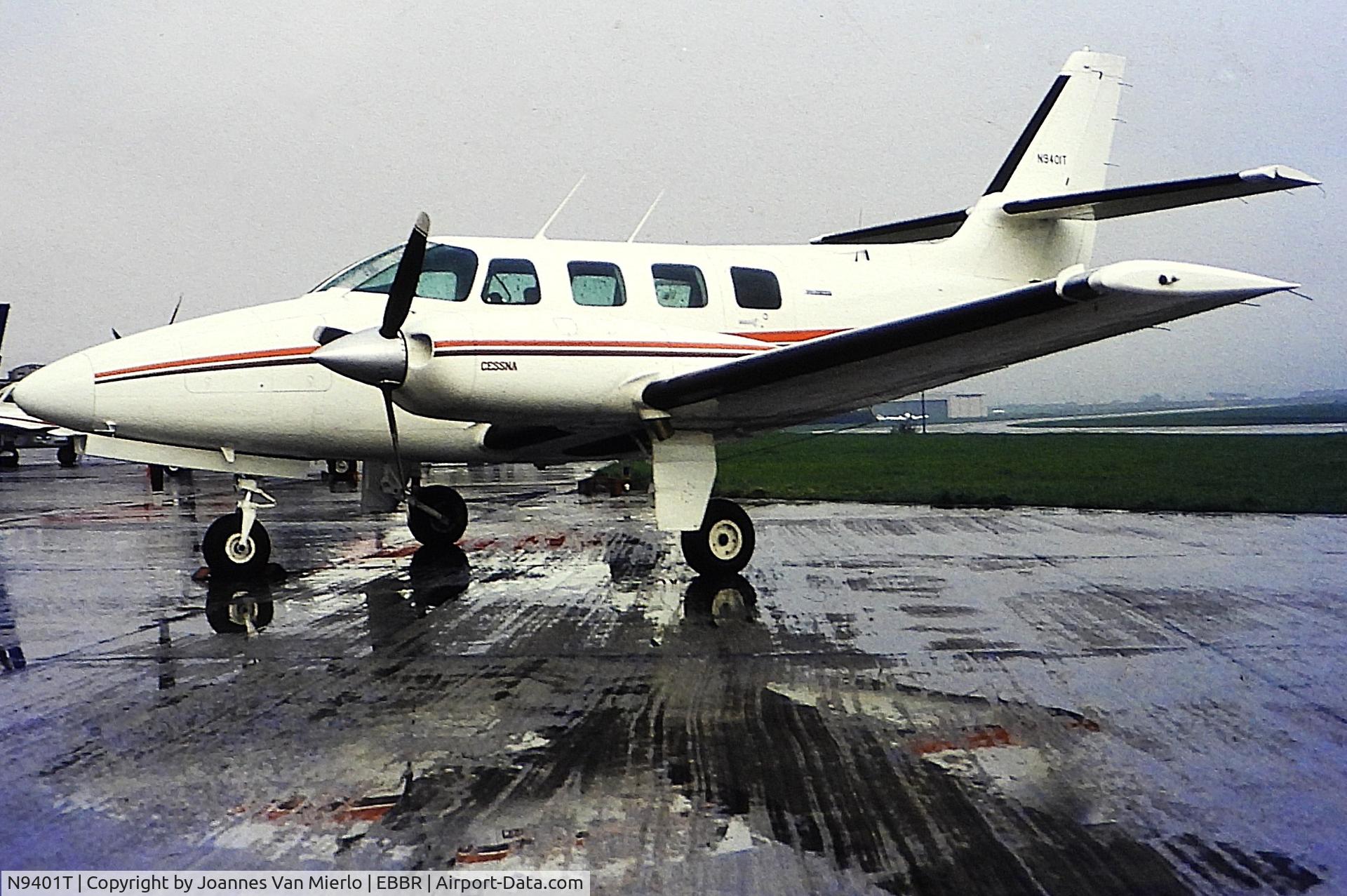 N9401T, 1982 Cessna T303 Crusader C/N T30300014, ex-slide