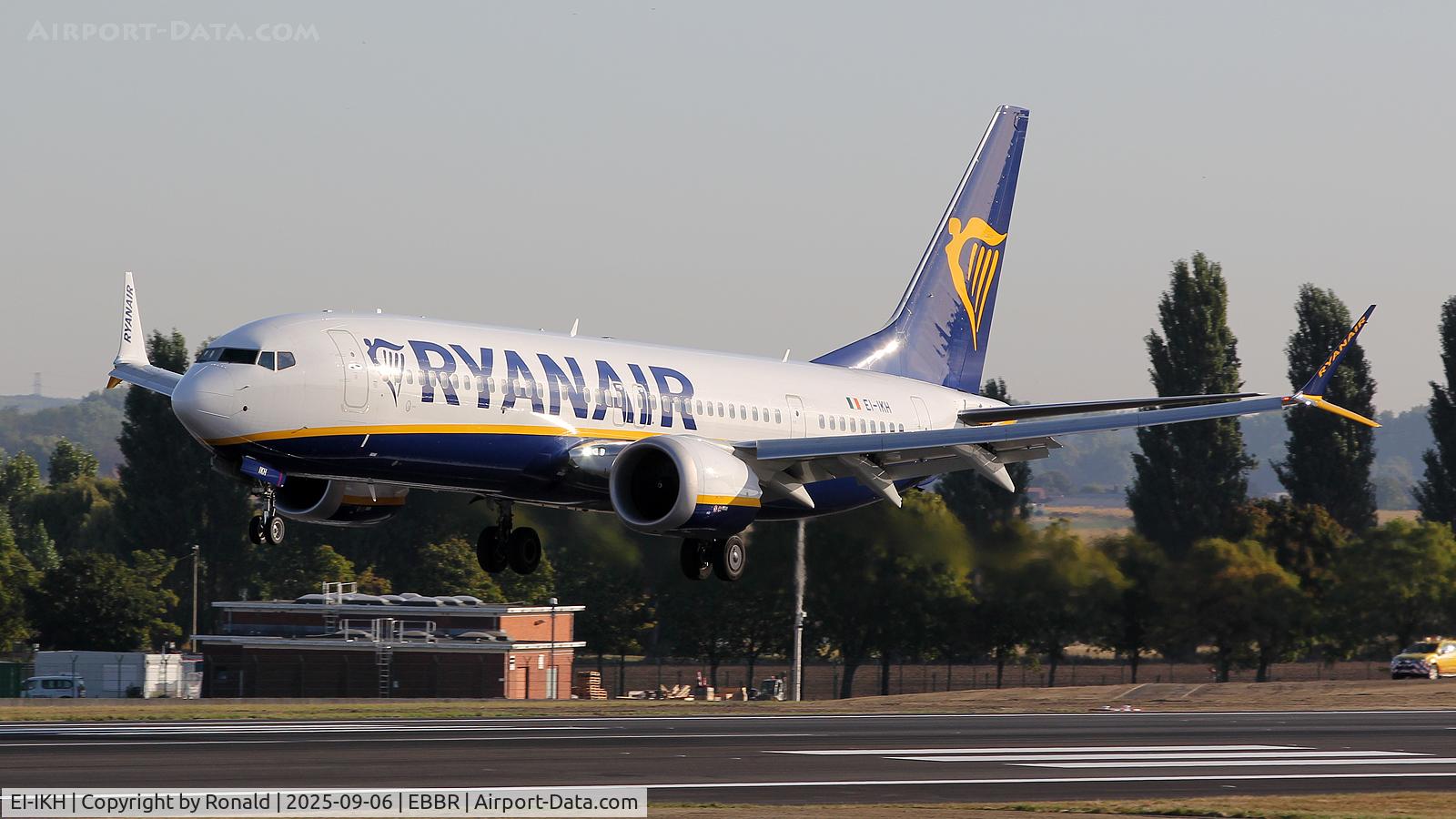 EI-IKH, 2024 Boeing 737-8200 MAX C/N 62384 / 9010, at ebbr