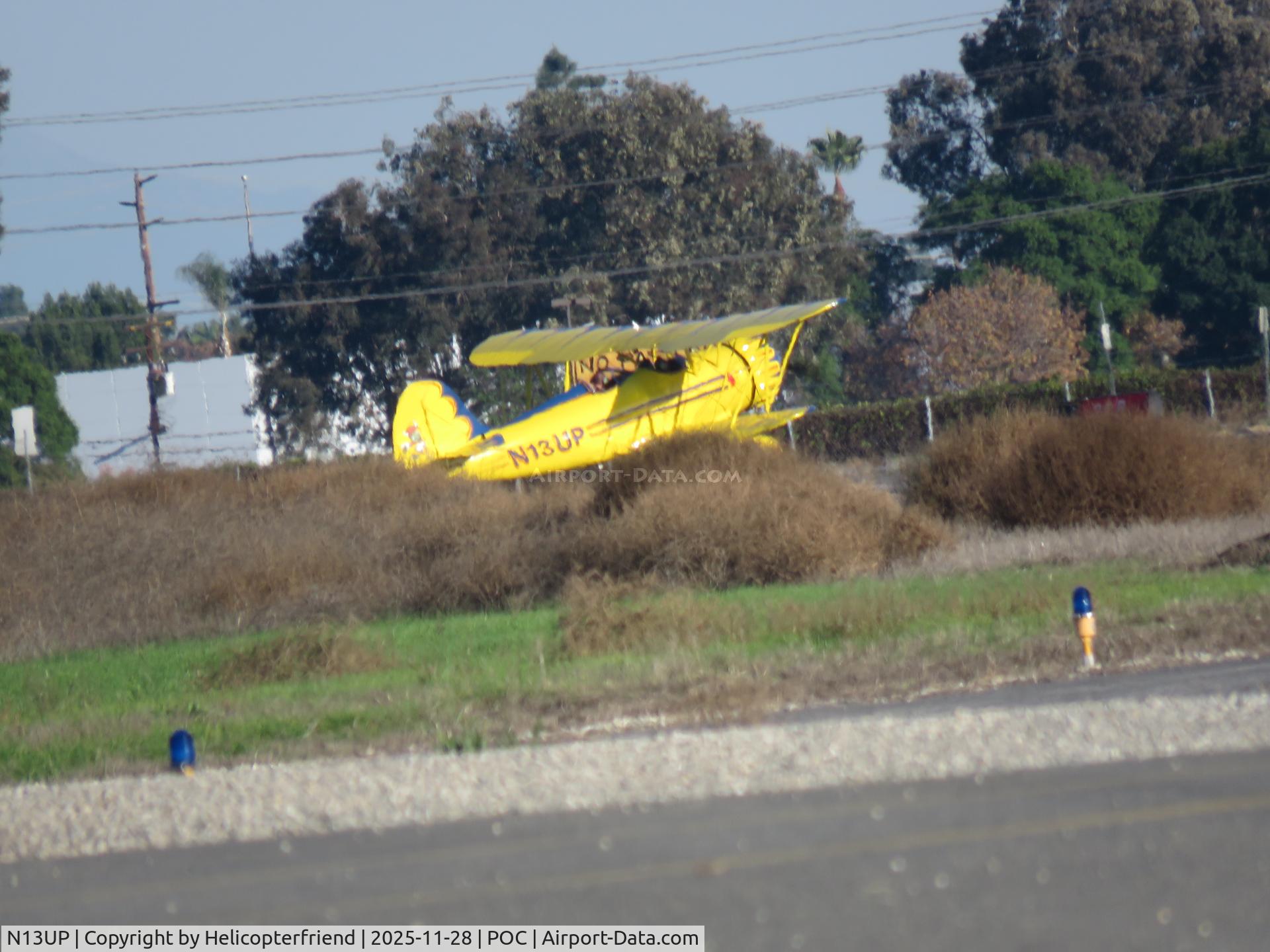N13UP, 2015 Waco Classic Aircraft YMF-F5C C/N F5C-8-144, Pre-flight taxiway November