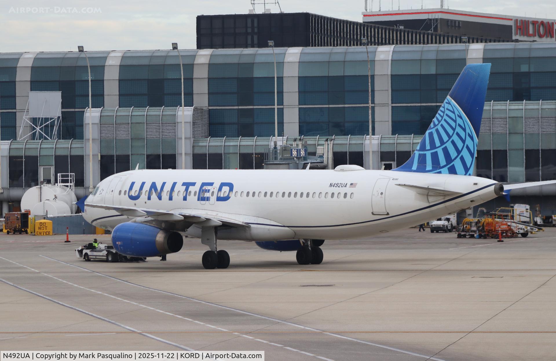N492UA, 2002 Airbus A320-232 C/N 1755, Airbus A320-232