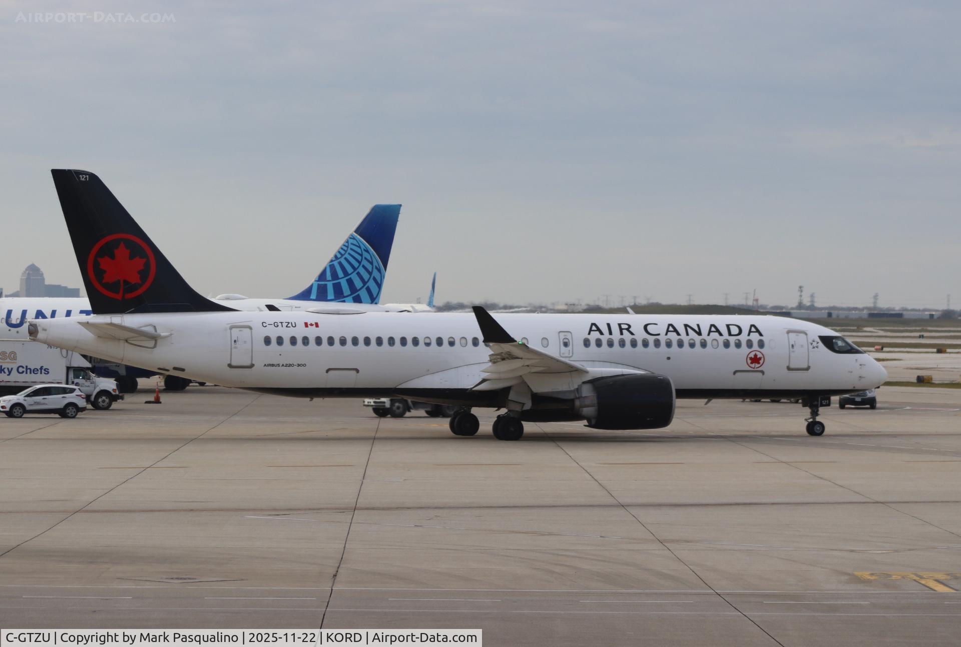 C-GTZU, 2021 Airbus A220-371 C/N 55118, Airbus A220-371