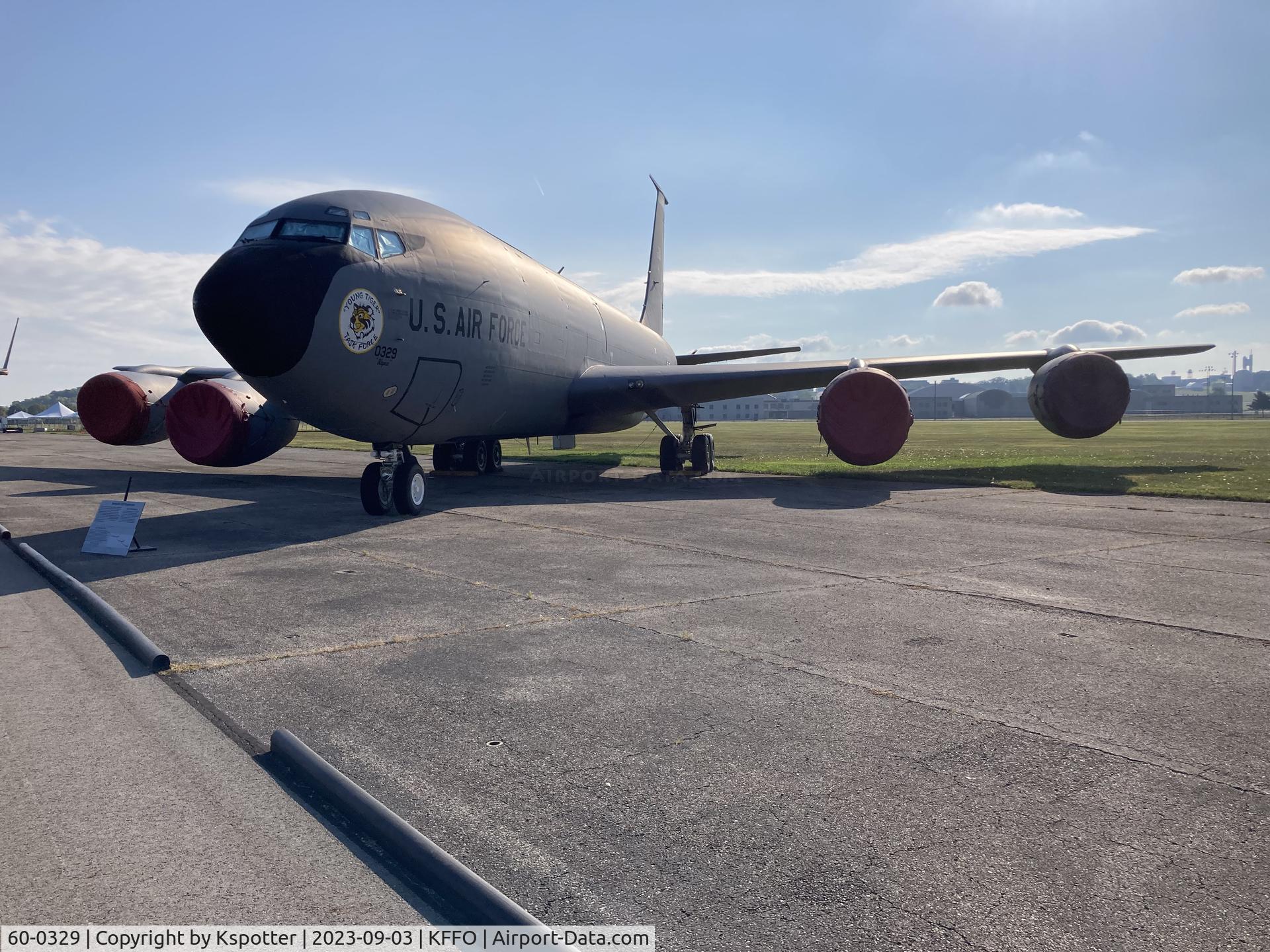 60-0329, 1961 Boeing KC-135R Stratotanker C/N 18104, Trip to NMUSAF