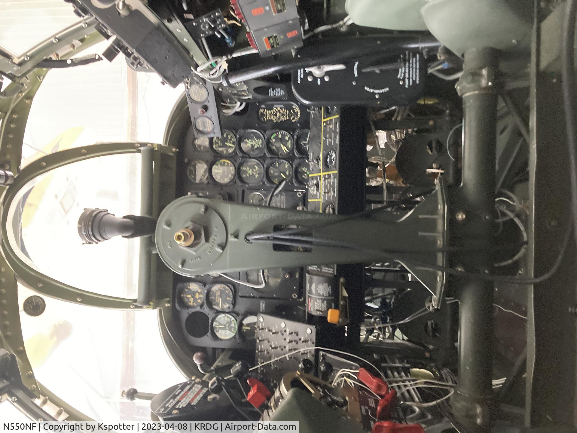 N550NF, 1944 Northrop P-61B Black Widow C/N 964, Cockpit of the museum's P-61 mid-restoration