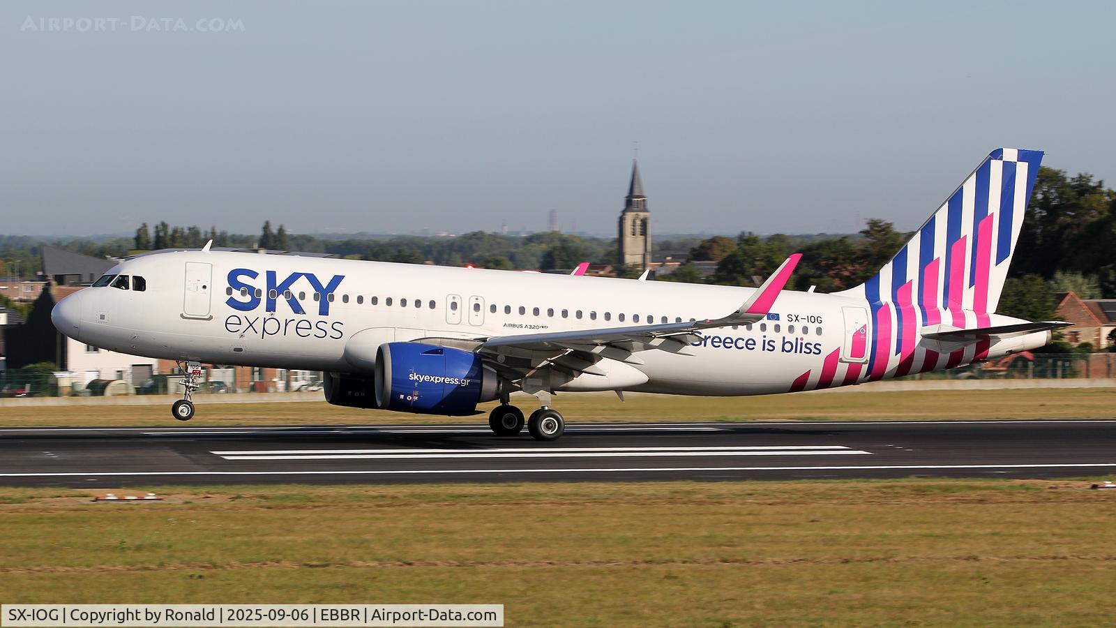 SX-IOG, 2020 Airbus A320-251 Neo C/N 10083, at ebbr