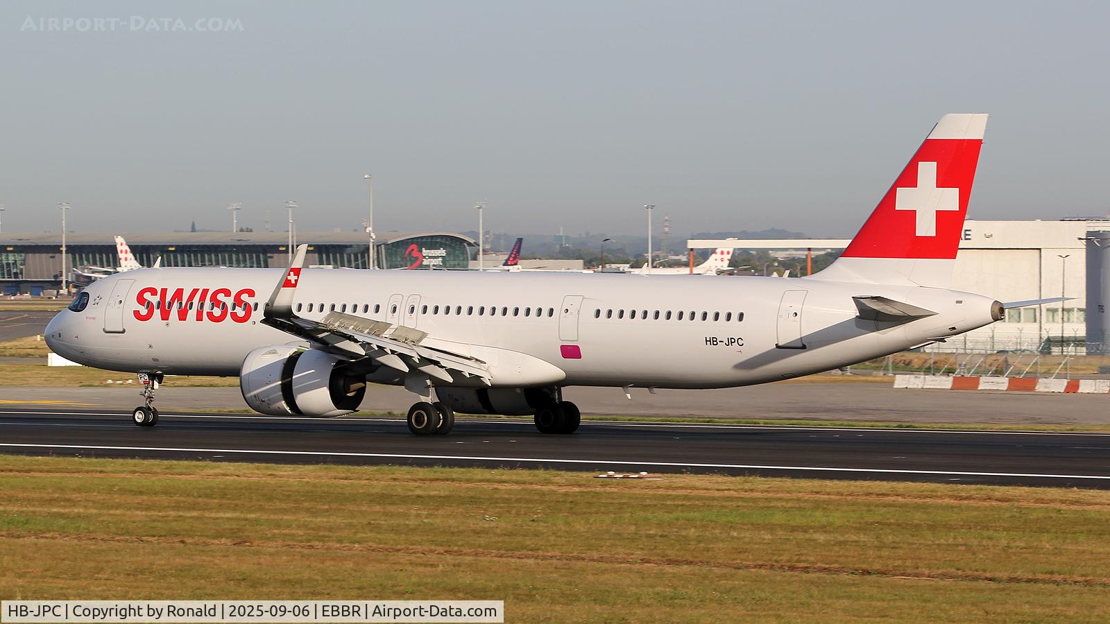 HB-JPC, 2023 Airbus A321-271NX C/N 11298, at ebbr