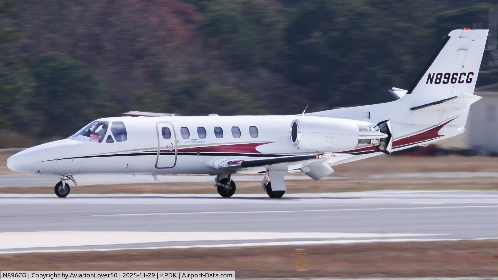 N896CG, 2003 Cessna 550 Citation II C/N 550-1055, Citation Bravo